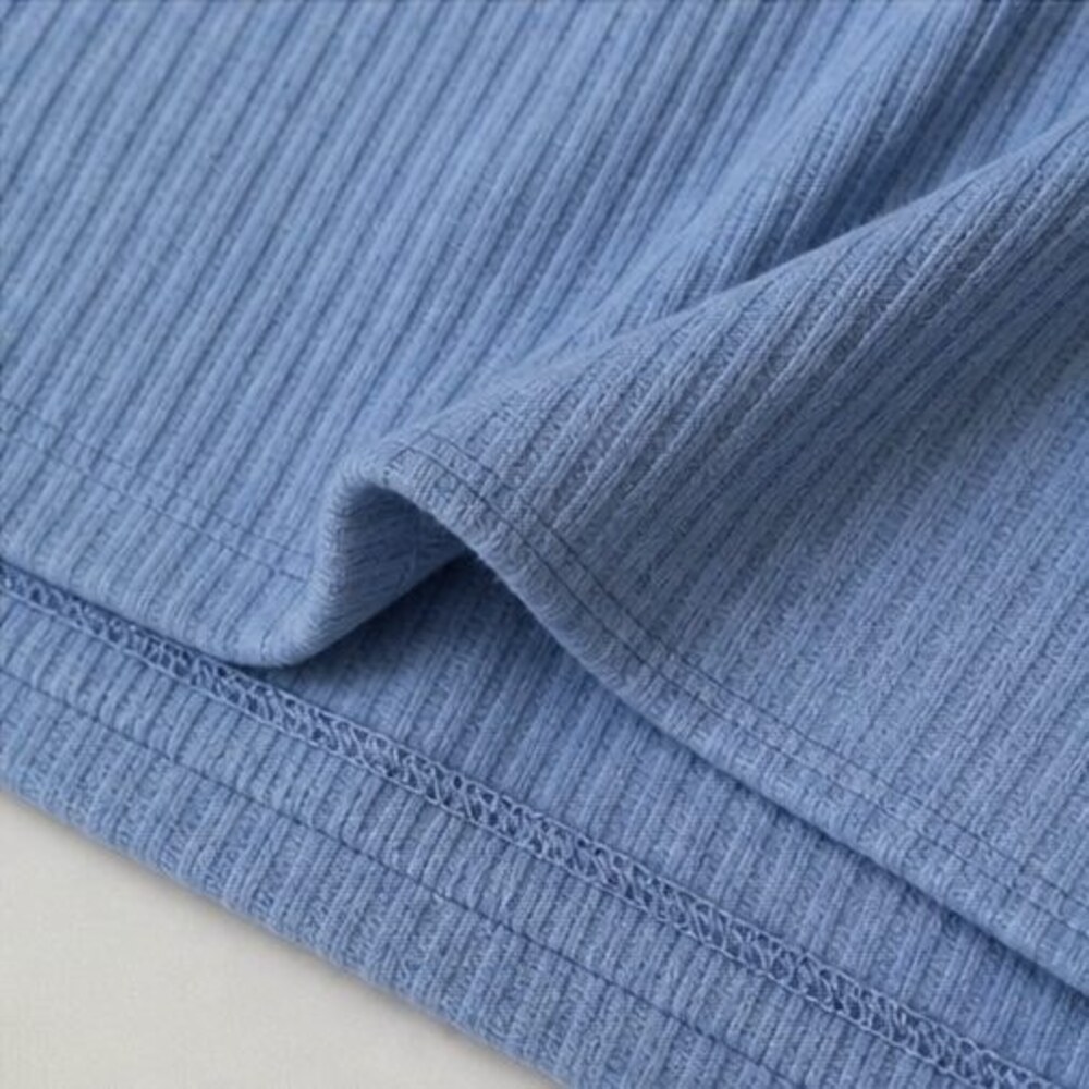 Blue Ruffle Blouse - Picture 6 of 6